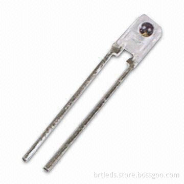 Infrared Emitter with Water Clear Lens Appearance and Low-cost Plastic Side Looking Package